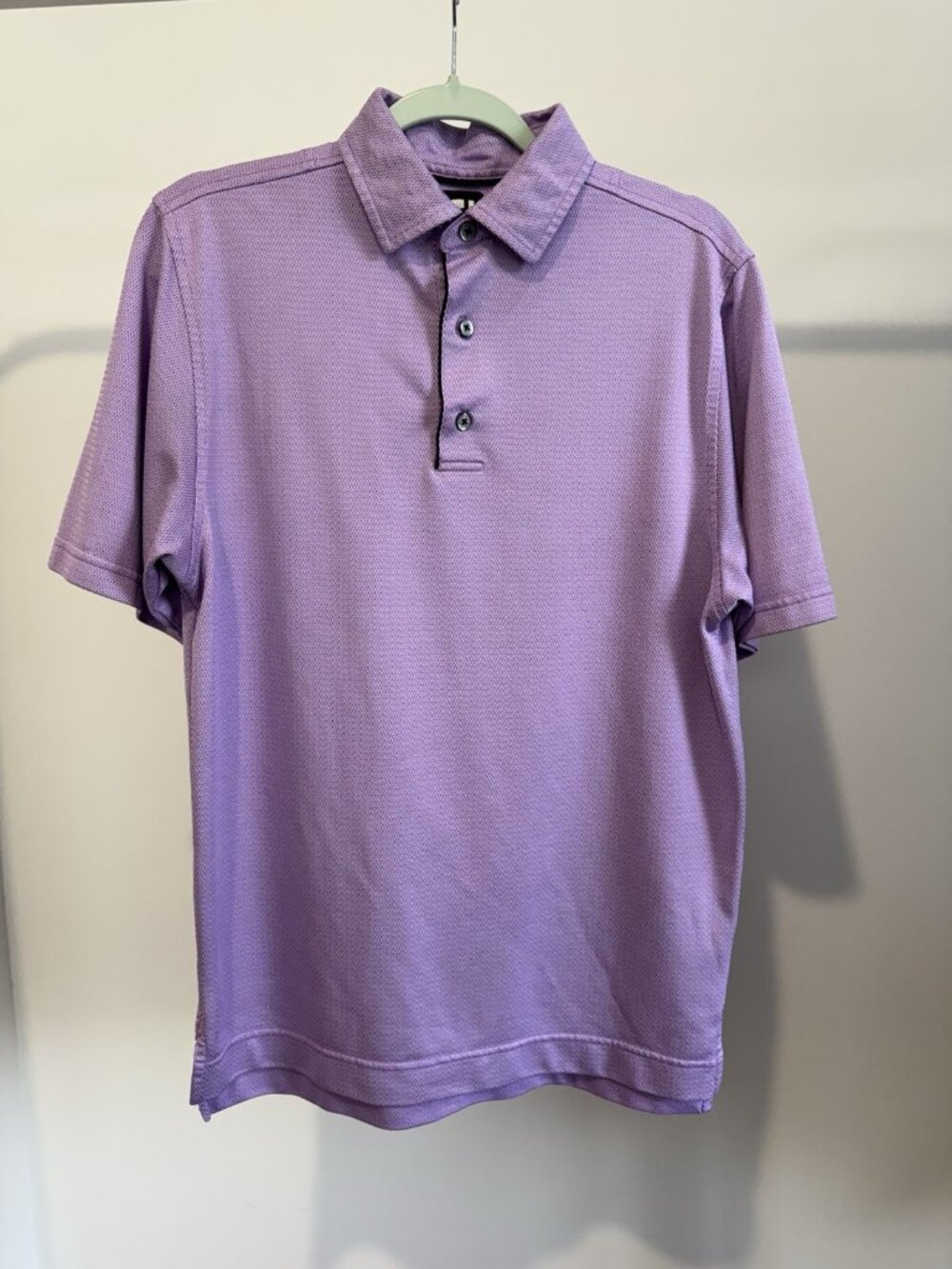FootJoy Golf Polo Men's Small Purple FJ ProDry Performance Stretch